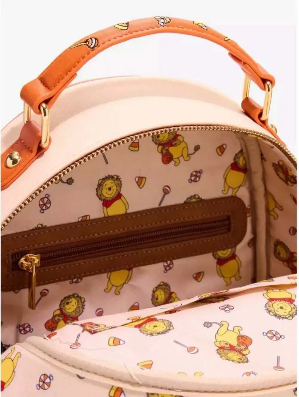 Disney Winnie the Pooh Lion Pooh Bear Pumpkin Mini Backpack